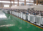 恩施油浸式变压器成品车间